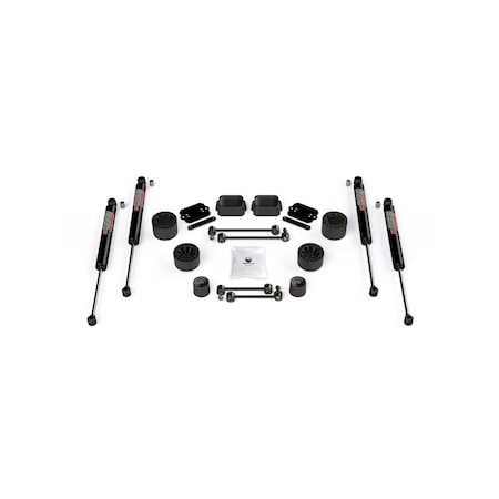 Teraflex JLU 4-DOOR RUBICON: 2.5 PERFORMANCE SPACER LIFT KIT W/ 9550 VSS SHOCKS 1365260
